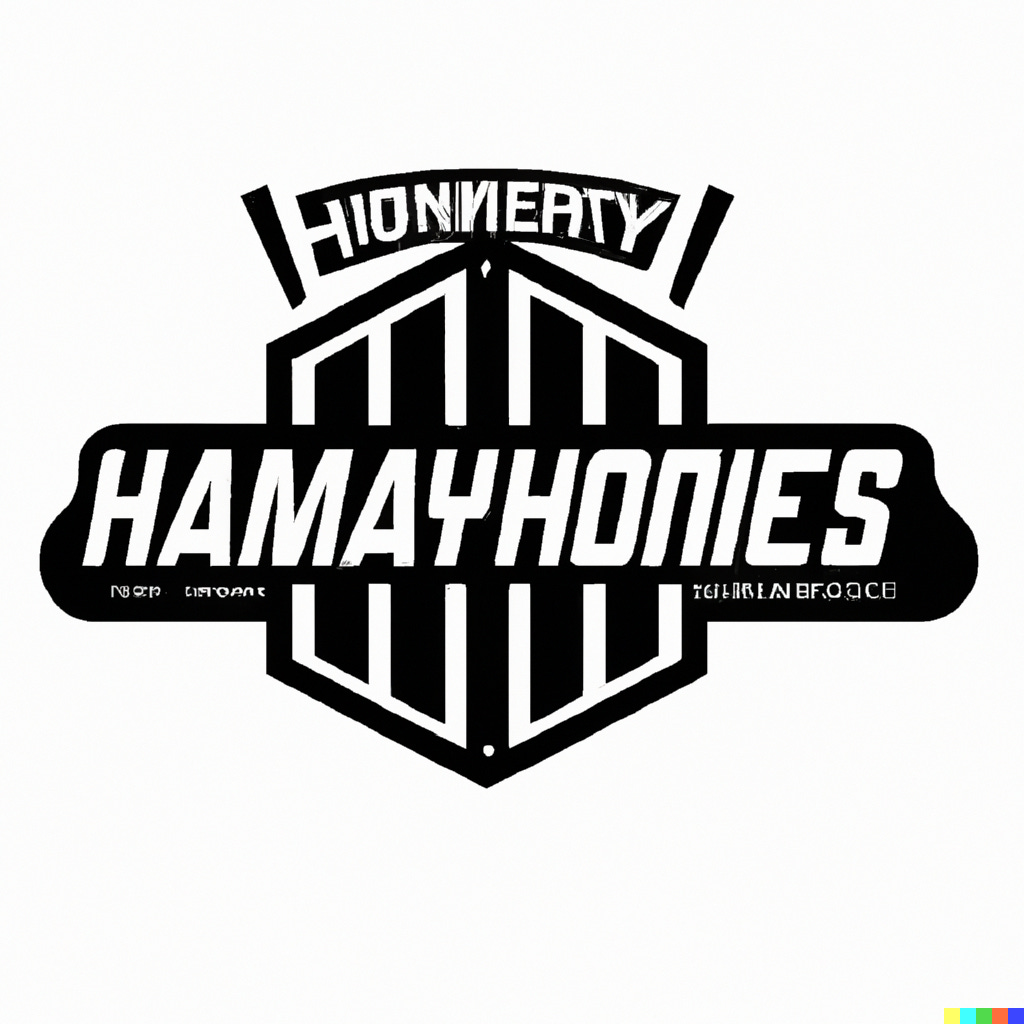 A gibberish logo for a rollerskating team.