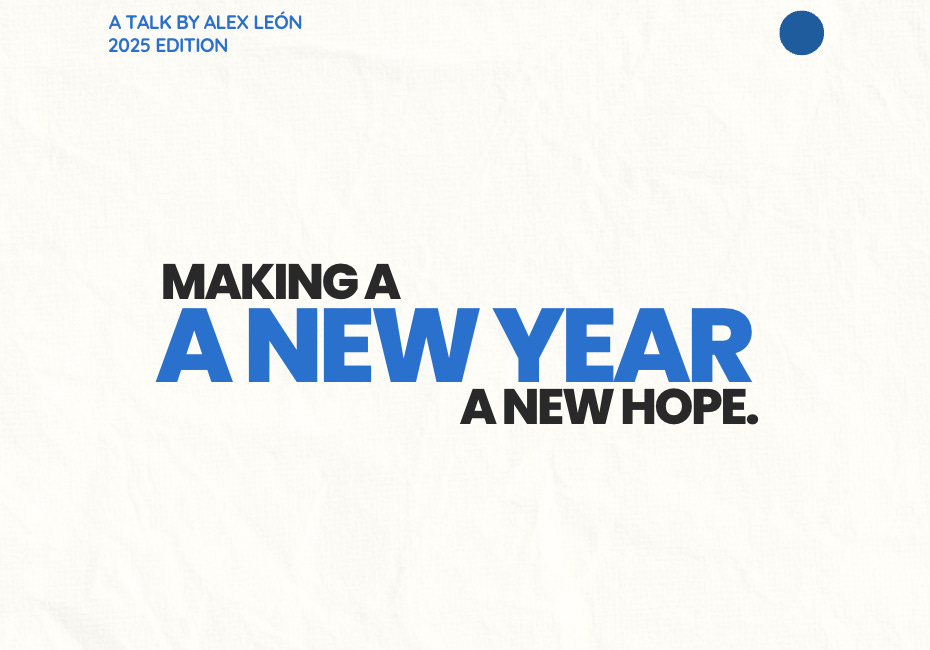 re: start this 2025 before it´s too late.