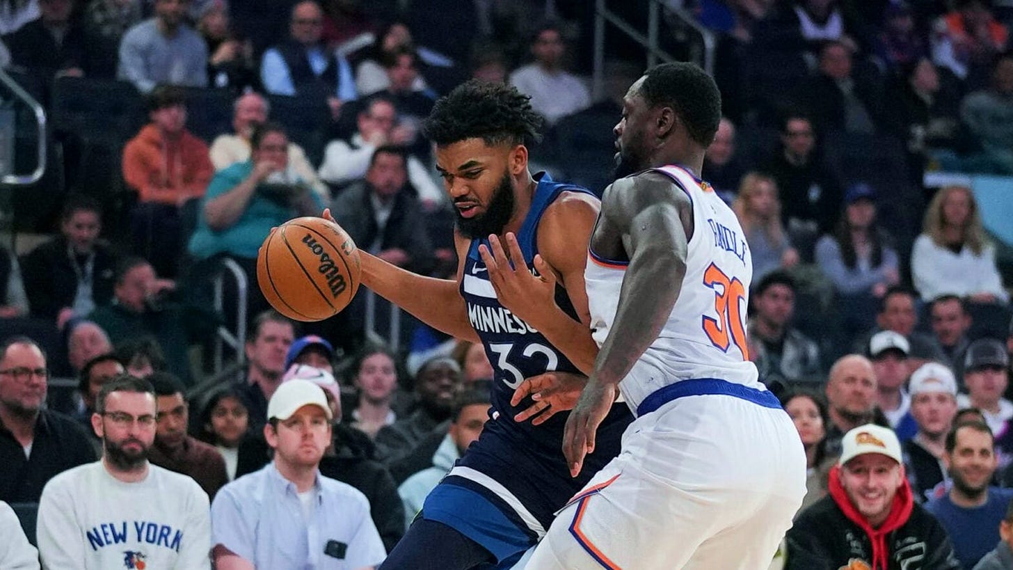 Reports: Knicks acquiring Karl-Anthony Towns in 3-team deal | NBA.com