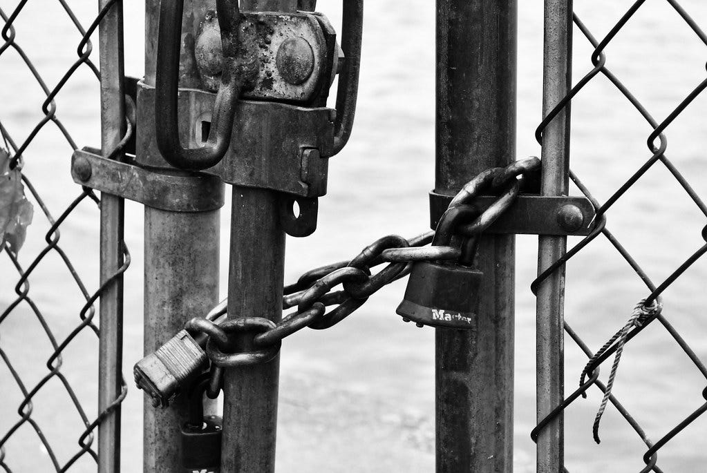 Under lock & key Under lock & key