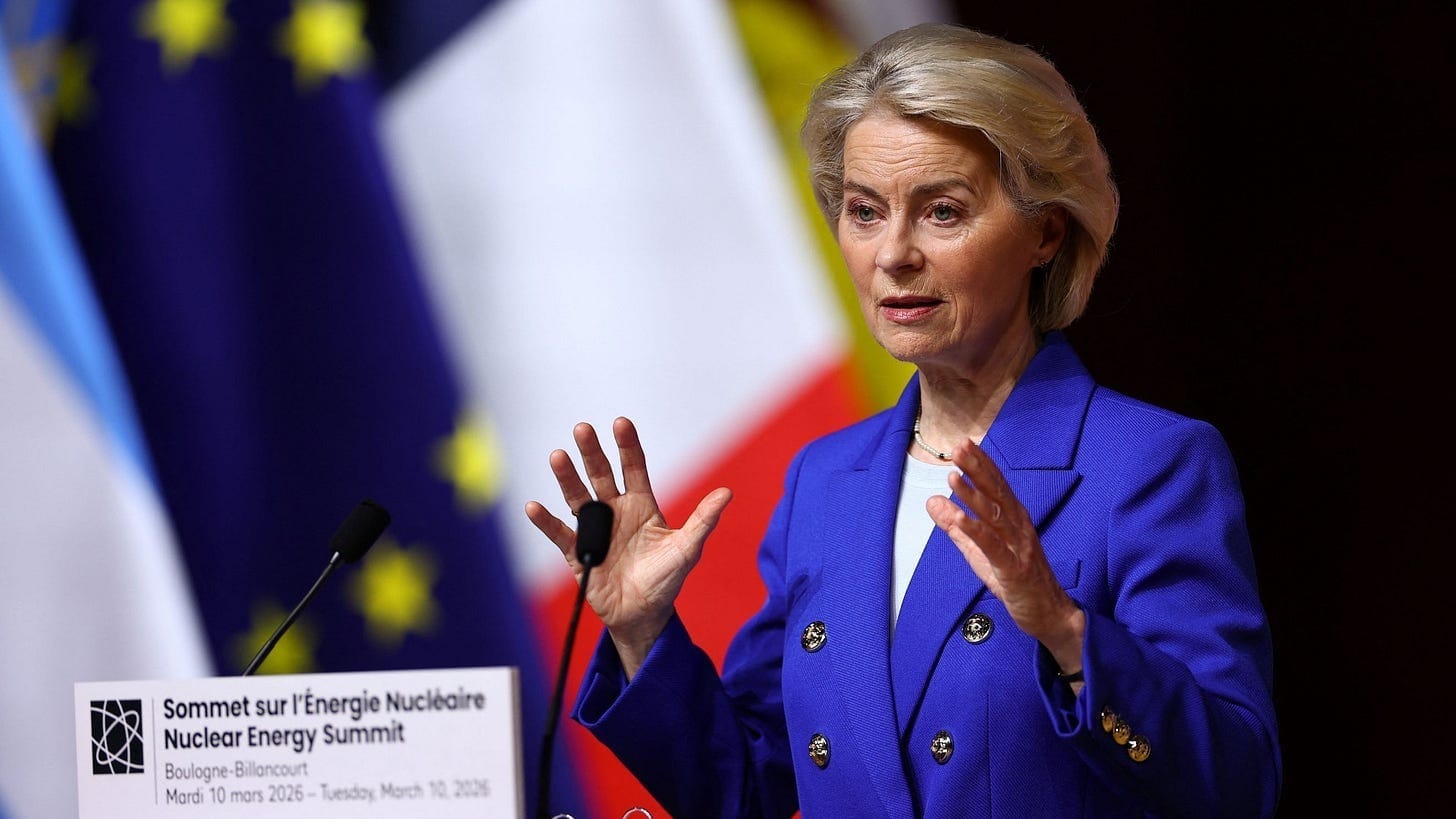 Von der Leyen: Reducing nuclear energy was a 'strategic mistake'