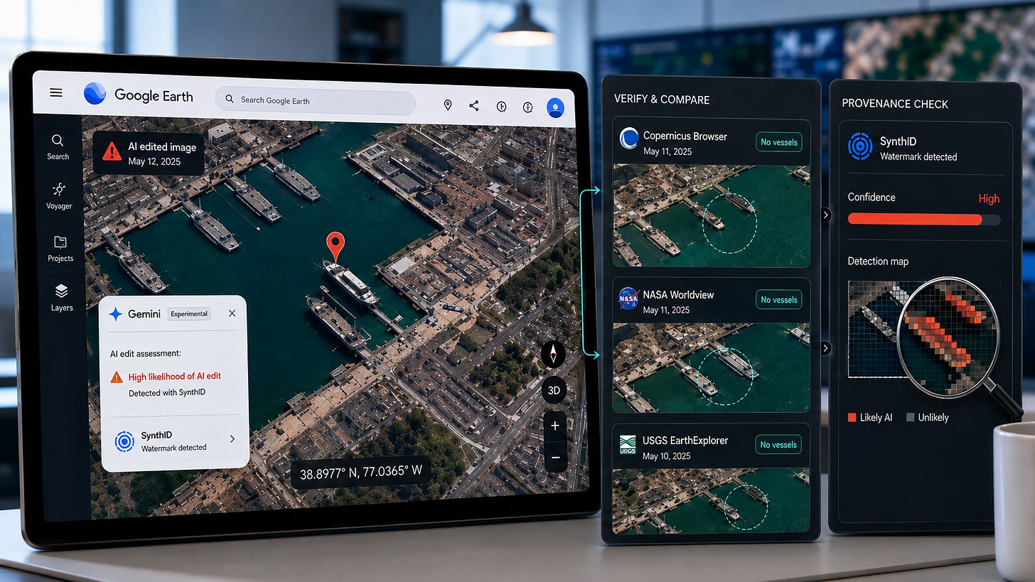 Google Earth AI image editing vanished, but the risk remains