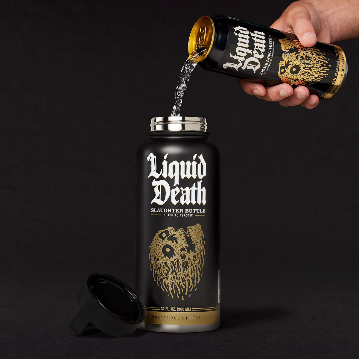 Reusable Slaughter Bottle – Liquid Death