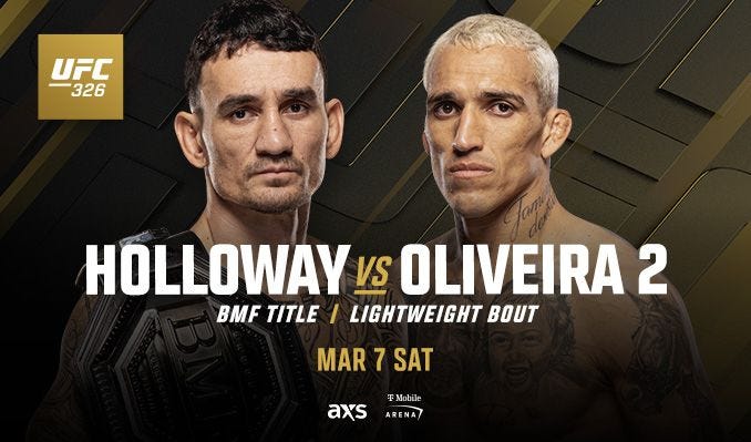 UFC 326 - Las Vegas - T-Mobile Arena - Sat, Mar 7, 2026, 02:00 PM - AXS US