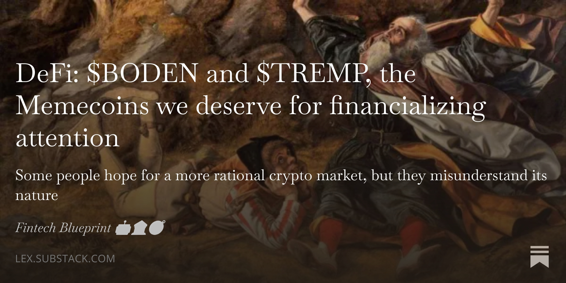 DeFi: $BODEN and $TREMP, the Memecoins we deserve for financializing  attention