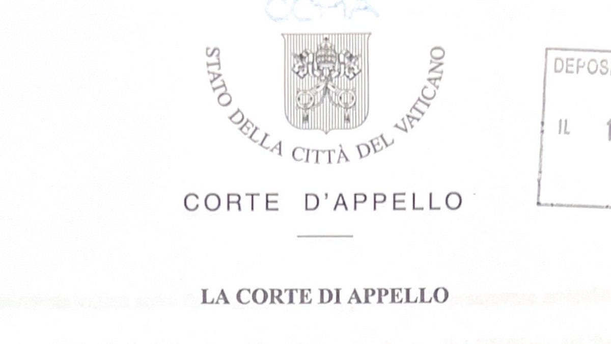 Vatican appeal court orders review of financial trial investigation