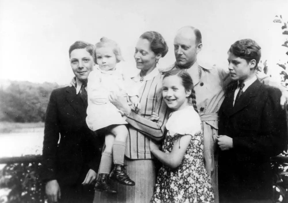 The von Tresckow family, summer 1942 The von Tresckow family, summer 1942