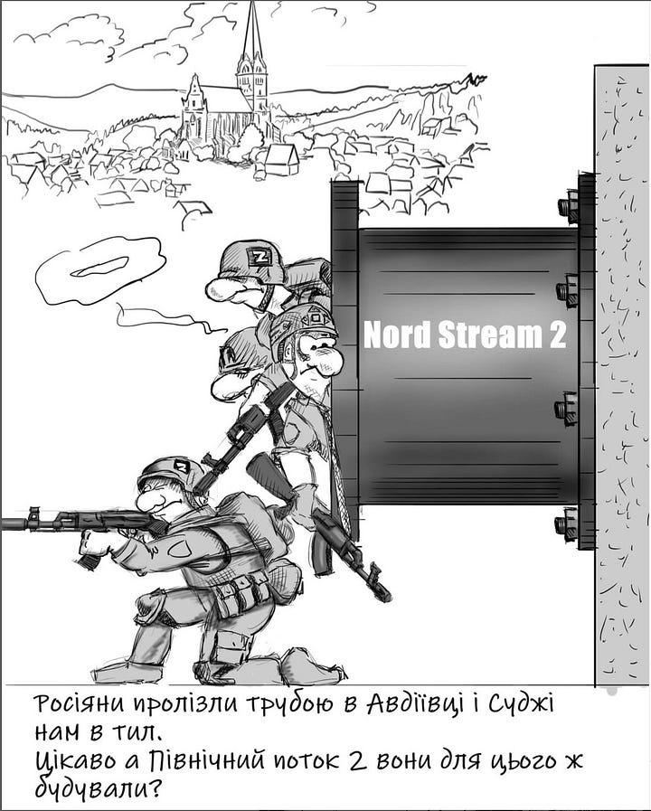 Një pasqyrë e ashpër dhe e pa filtruar e luftës e cila e tall tiraninë, zbulon hipokrizinë dhe përjetëson qëndresën. Këto vepra të fuqishme arti, të ndara me leje nga Instagrami i Ruslanit, e shndërrojnë ngjyrën e lapsit në një fushëbetejë të fletave të bardha.