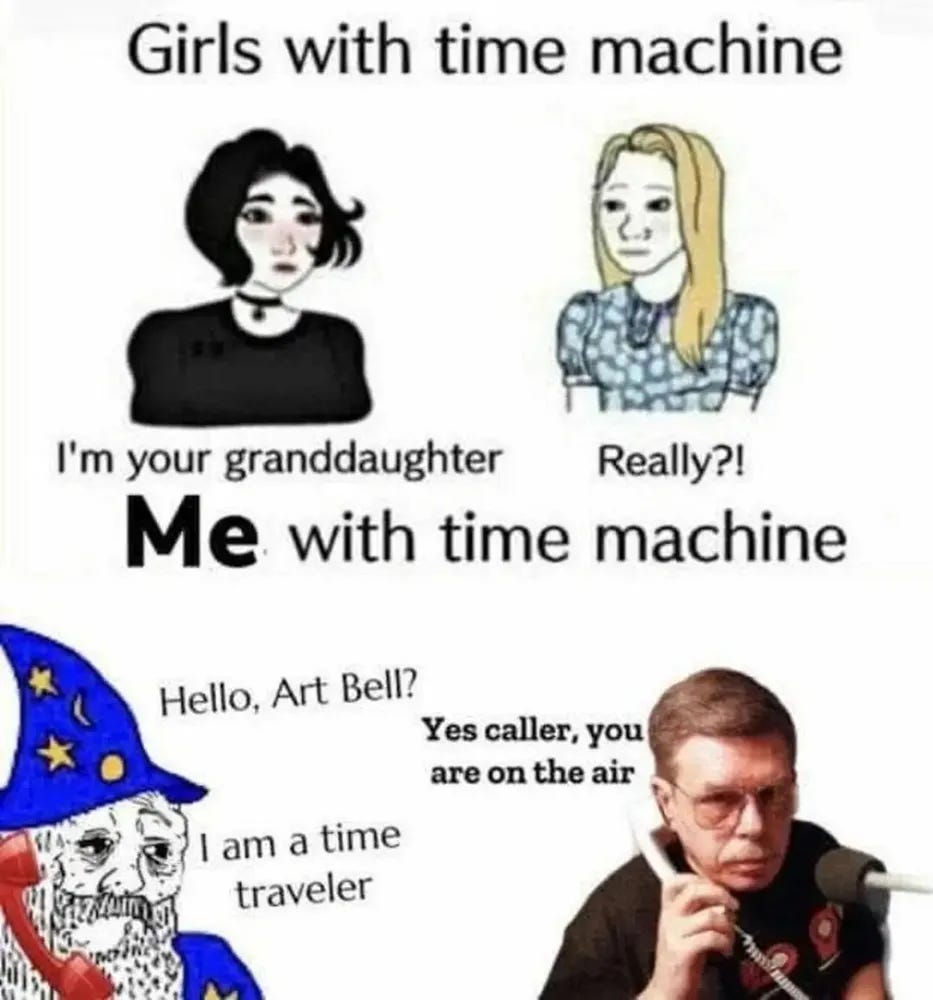Art Bell Time Traveler Art Bell Time Traveler