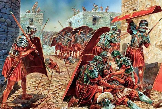 Roman History on X: "Roman Legions absolutely excelled at war Siege craft.  The Romans saw well-defended cities and forts as little more than obstacles  that needed to be taken. https://t.co/JheGXDCKBG" / X