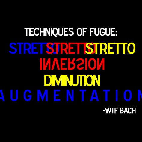 J.S. Bach, WTF Bach, Artwork