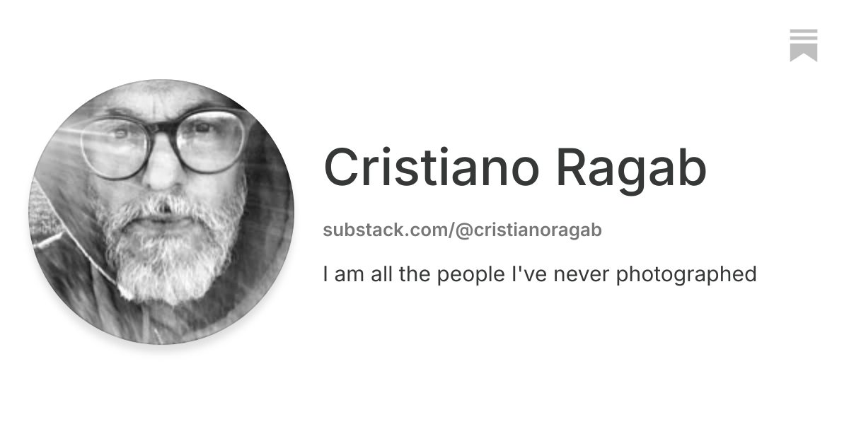 Cristiano Ragab | Substack