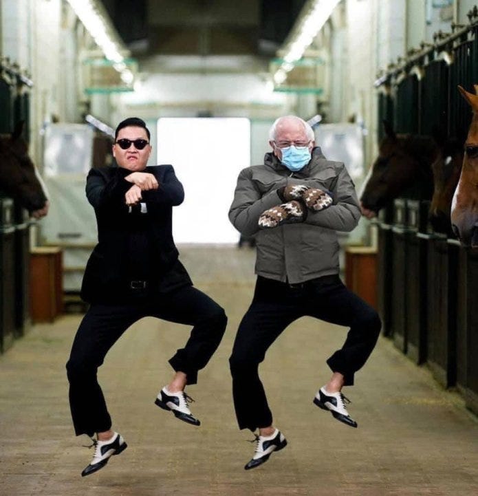 Image result for bernies mittens meme