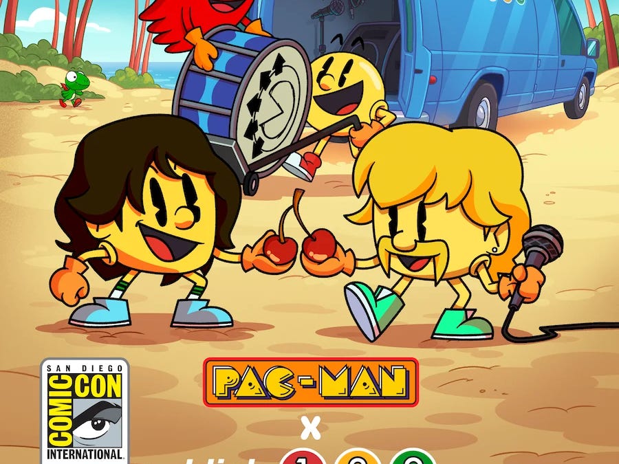 Blink-182 and Bandai Namco team up for PAC-MAN collaboration at Comic-Con