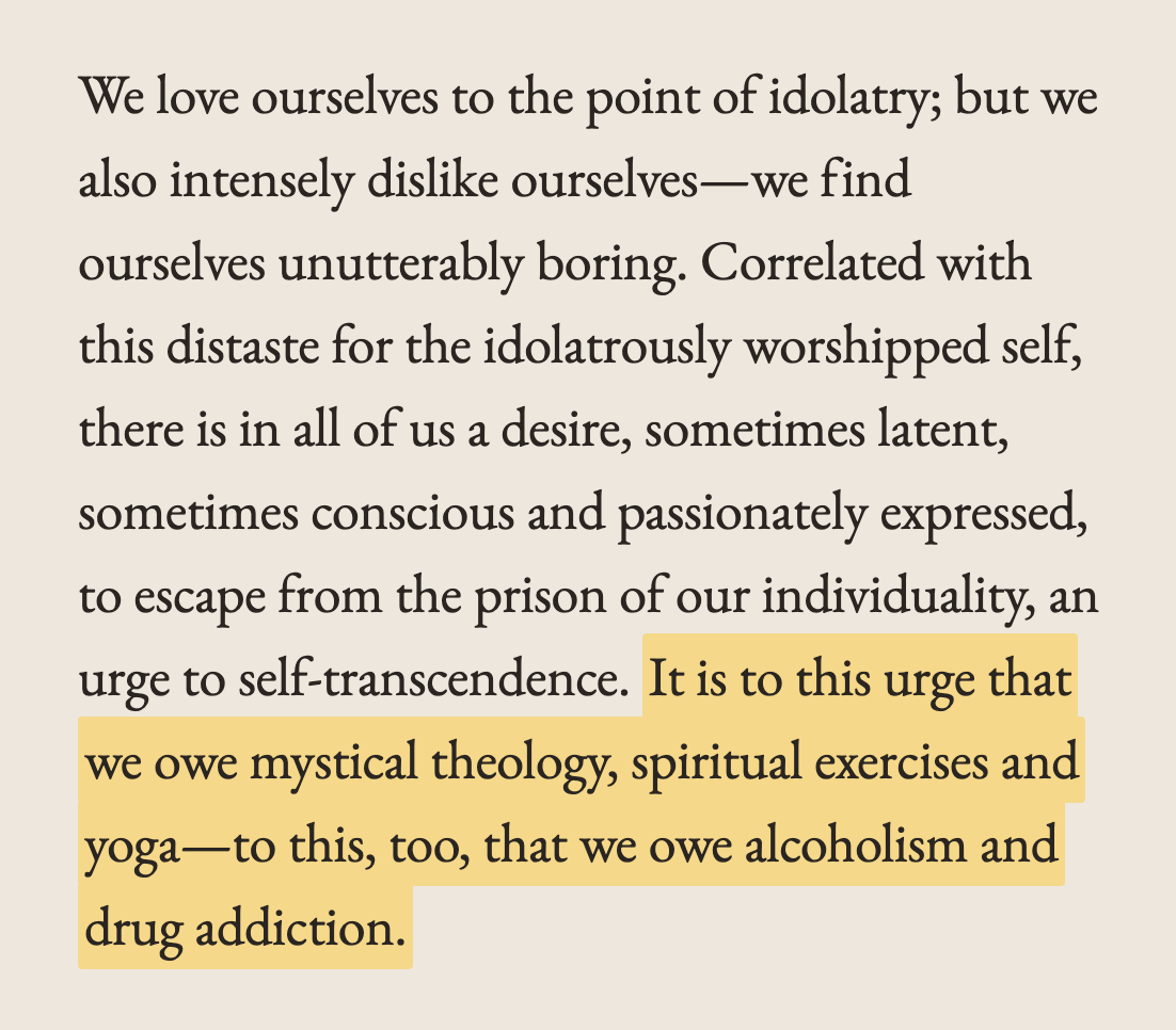 Alex Olshonsky (@deepfix): "Aldous Huxley, 70 years ago, in a book that ...