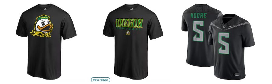 Official Oregon Ducks black apparel including Oregon Football T-shirt, vintage Duck mascot graphic tee and Dante Moore No. 5 Nike football jersey for Oregon fans and game-day wear. Deals on seats, fan gear and premium Oregon Football coverage from www.Ducks4.Life Official Oregon Ducks black apparel including Oregon Football T-shirt, vintage Duck mascot graphic tee and Dante Moore No. 5 Nike football jersey for Oregon fans and game-day wear. Deals on seats, fan gear and premium Oregon Football coverage from www.Ducks4.Life