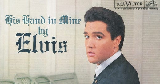 Elvis Presley His Hand in Mine UK盤LPMono Elvis Presley His Hand in Mine UK盤LPMono PRESLEY,ELVIS