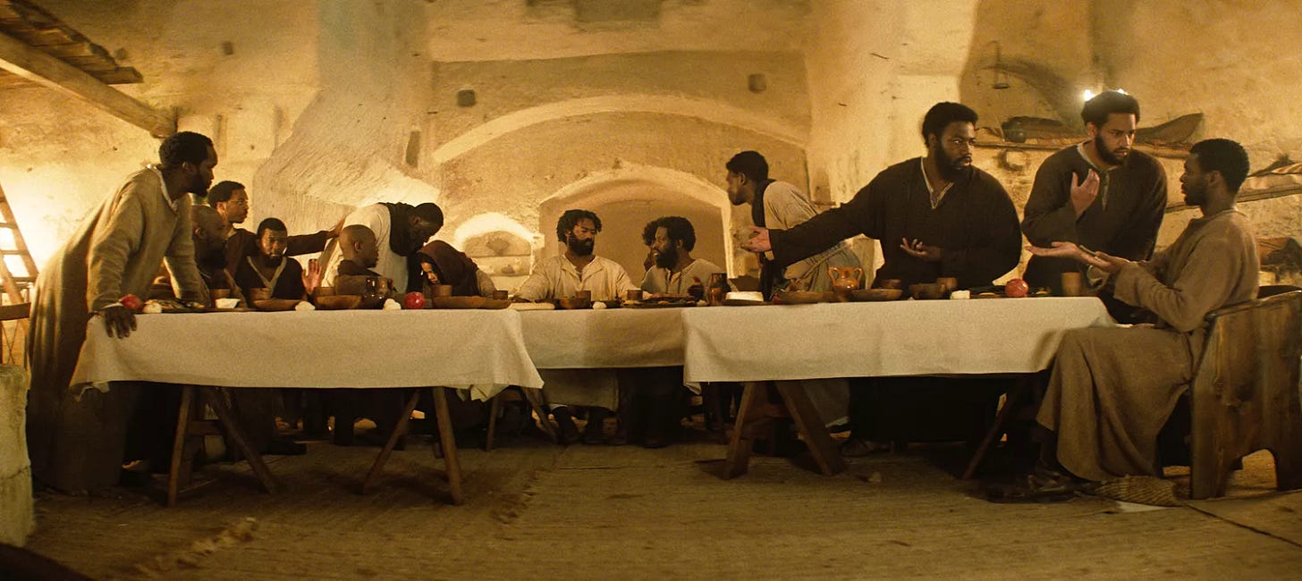 The Last Supper in THE BOOK OF CLARENCE.