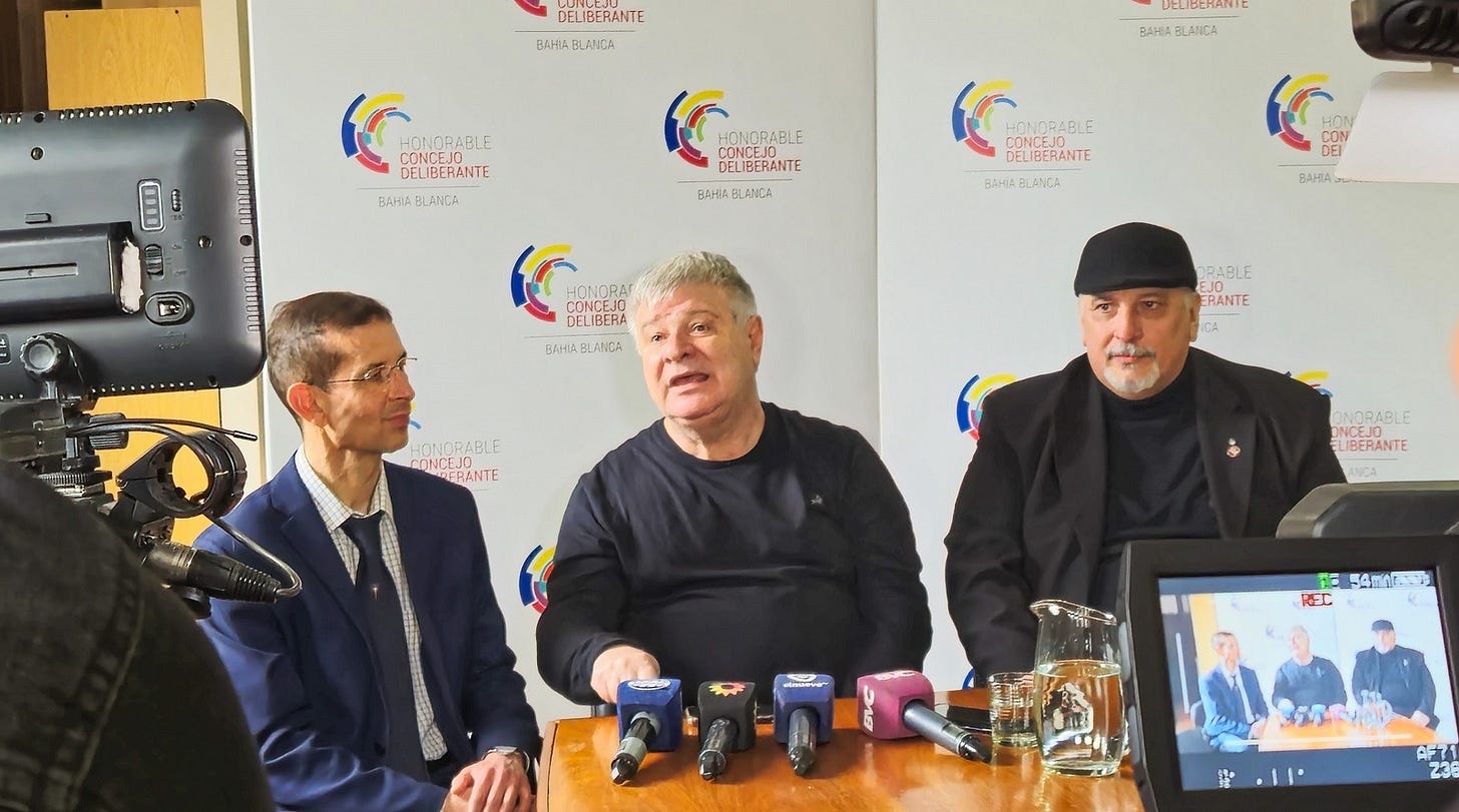 Osvaldo Príncipi, “Huésped de Honor de la ciudad de Bahía Blanca” Osvaldo Príncipi, “Huésped de Honor de la ciudad de Bahía Blanca”