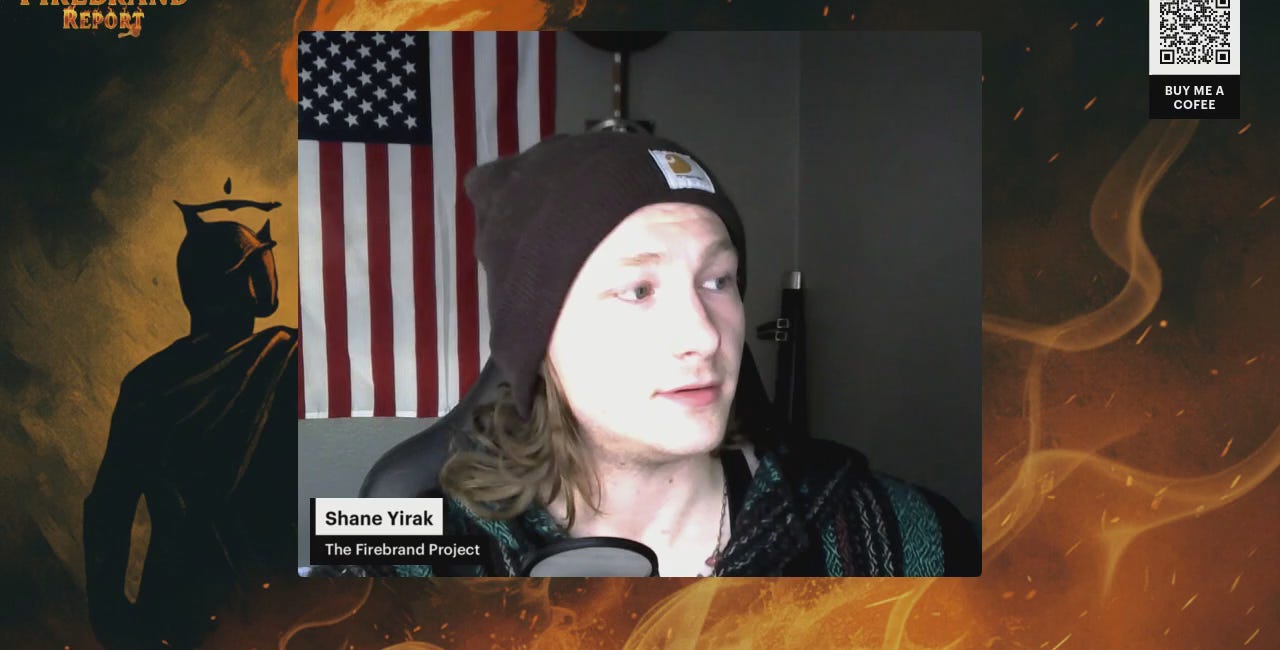 The Firebrand Report 10/20/25 The IDF Bombs a School in Gaza, The Oligarchy Consolidates Control Over Banks, The Regime is Trying to Start a War it Cannot win.