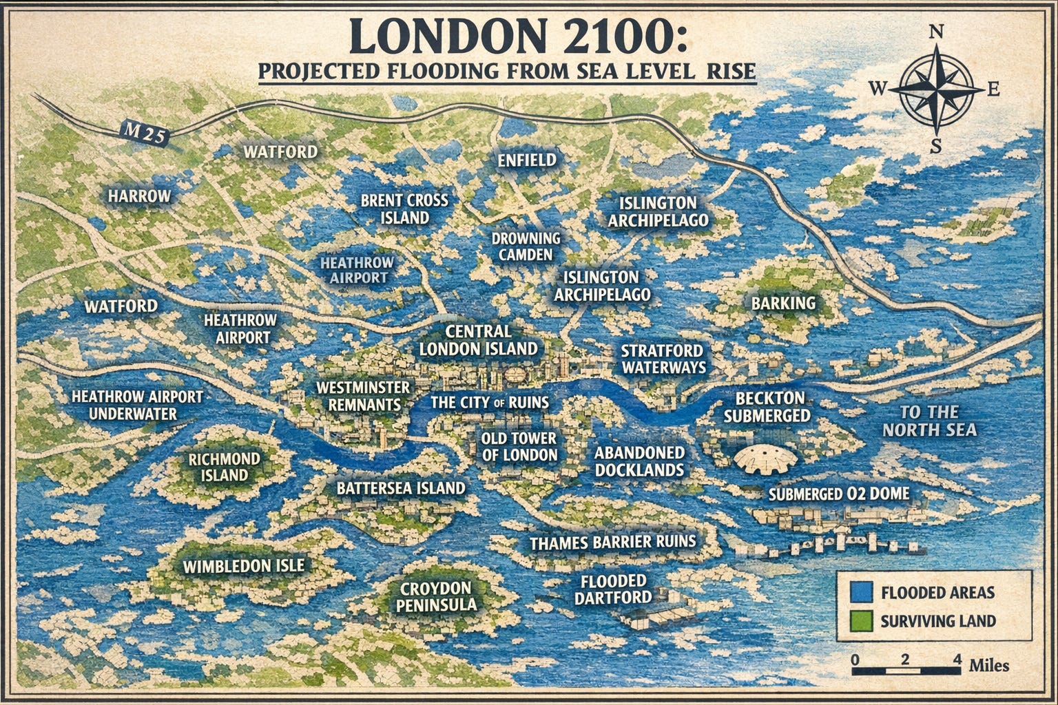 How Good is AI at Making London Maps? - by Matt Brown