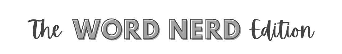 The Word Nerd Edition of The Short Story by Ava Love Hanna