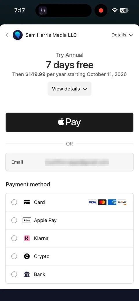 Waking Up onboarding screen 27: Tap the main button and you don't get Apple's sheet Waking Up onboarding screen 27: Tap the main button and you don't get Apple's sheet