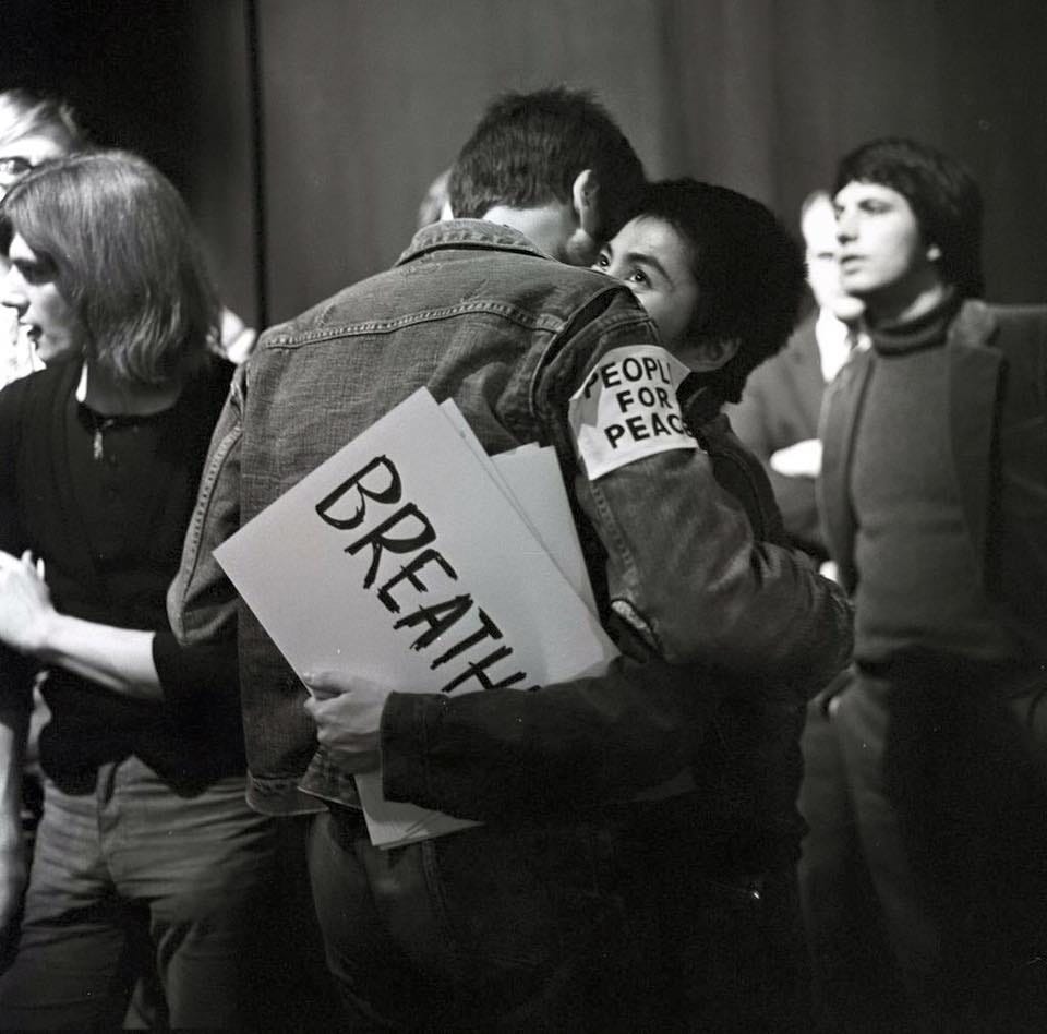 Yoko Ono on X: "Breathe https://t.co/Tj4a7tVQQd" / X
