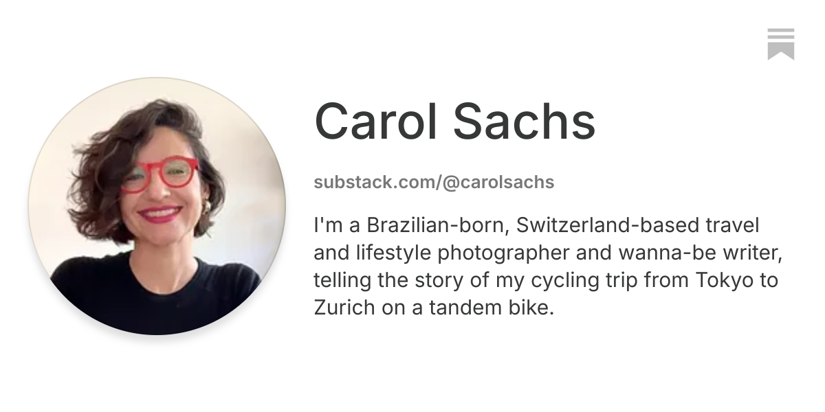 Carol Sachs | Substack