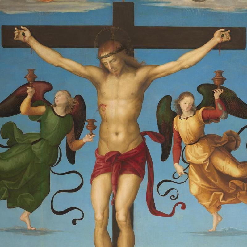 Raphael | The Mond Crucifixion | NG3943 | National Gallery, London Raphael | The Mond Crucifixion | NG3943 | National Gallery, London