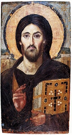 Christ Pantocrator (Sinai) - Wikipedia