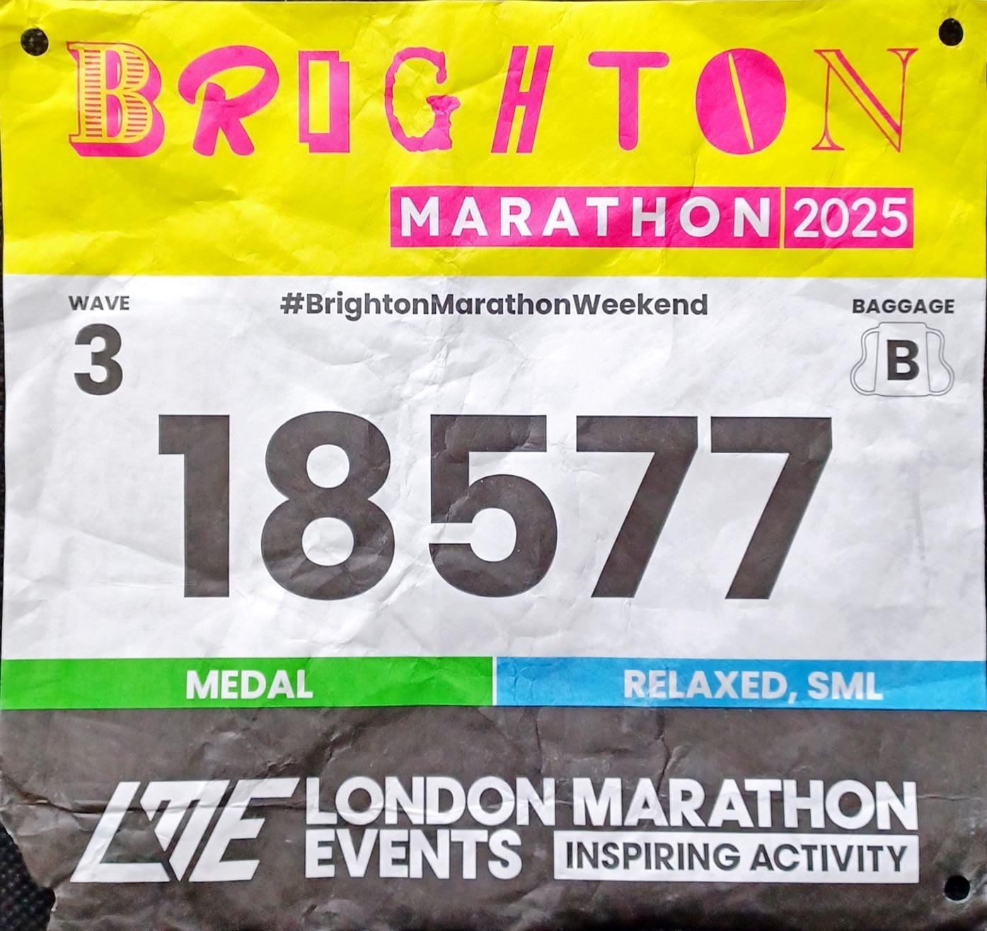 Brighton Marathon 2025 Race Recap