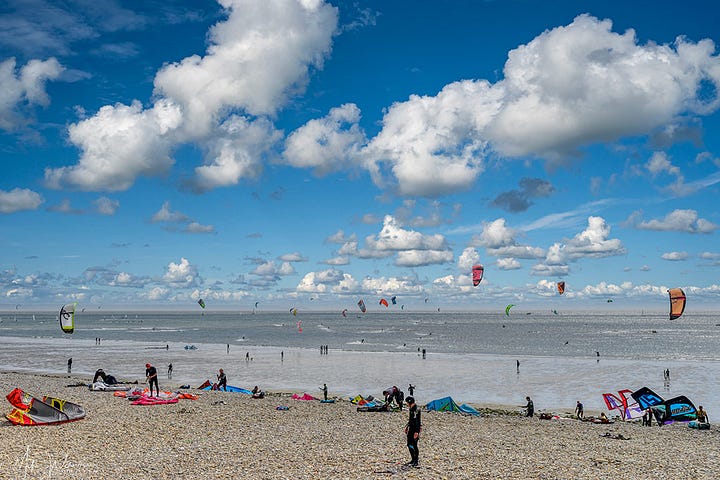 The Le Havre beach area and activities