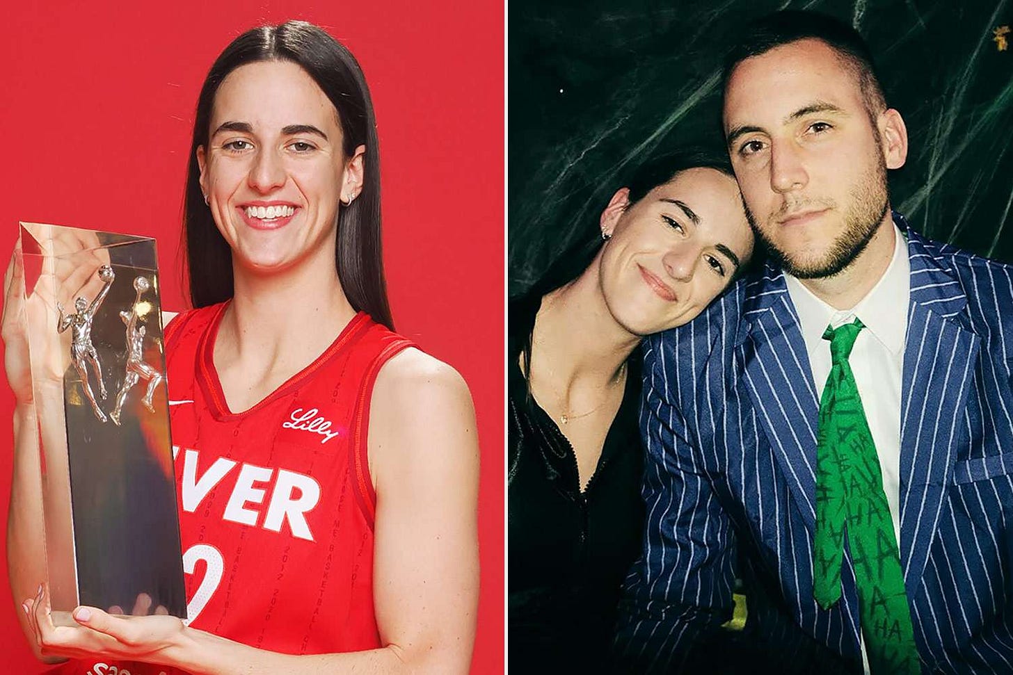 Caitlin Clark and Boyfriend Connor McCaffery Celebrate 2024 Caitlin Clark and Boyfriend Connor McCaffery Celebrate 2024