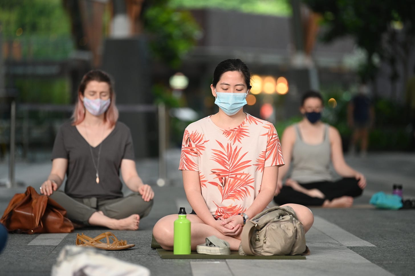 Sitting together in stillness and silence at The Big Sit