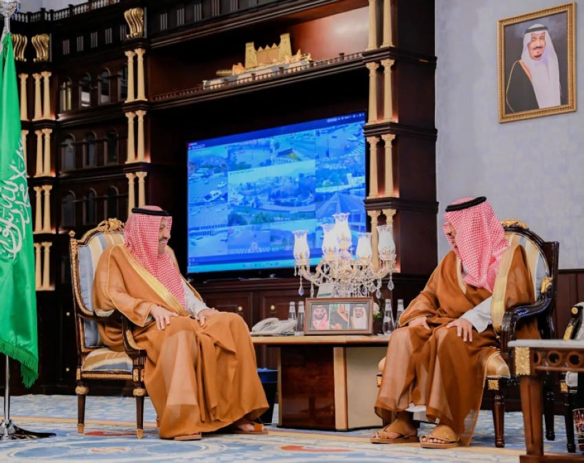 أمير منطقة الباحة يستقبل وزير السياحة - جريدة المدينة