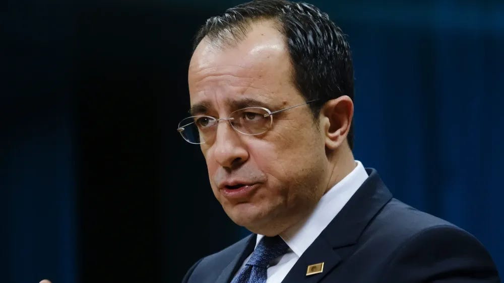 O presidente cipriota Nikos Christodoulides, mostrado em uma foto de arquivo, se prepara para uma visita oficial ao Cazaquistão. Shutterstock