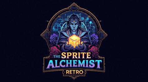 A Gallery Of Logos For The Sprite Alchemist - Retro!