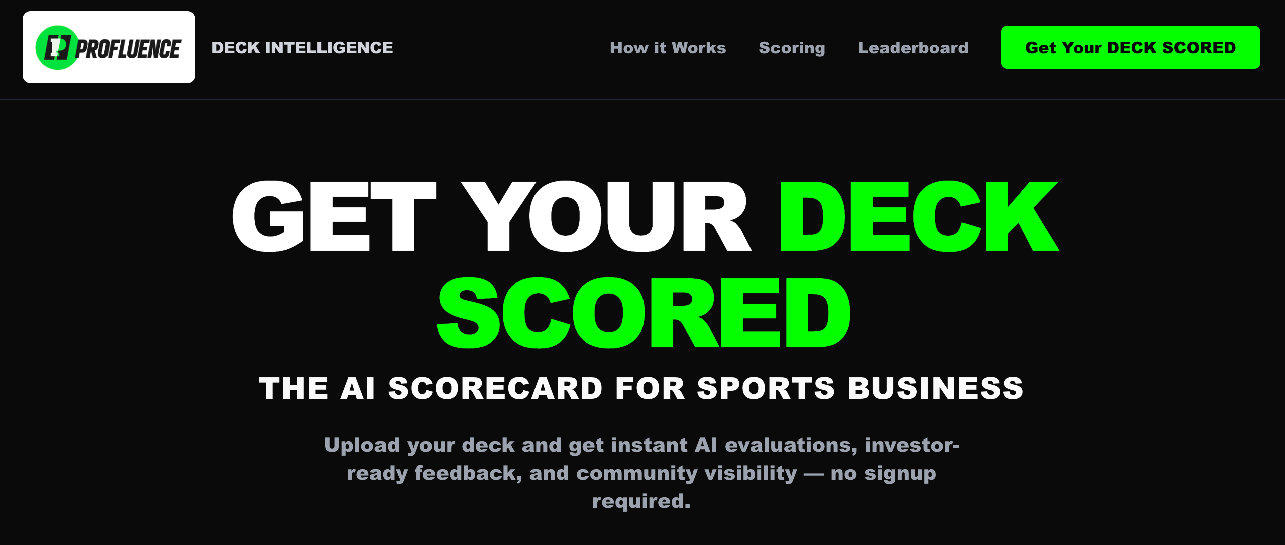 Profluence Logo About - Profluence Sports