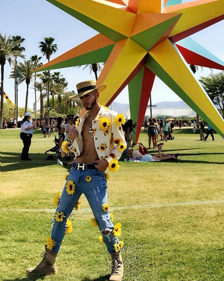 Coachella day one. ✓