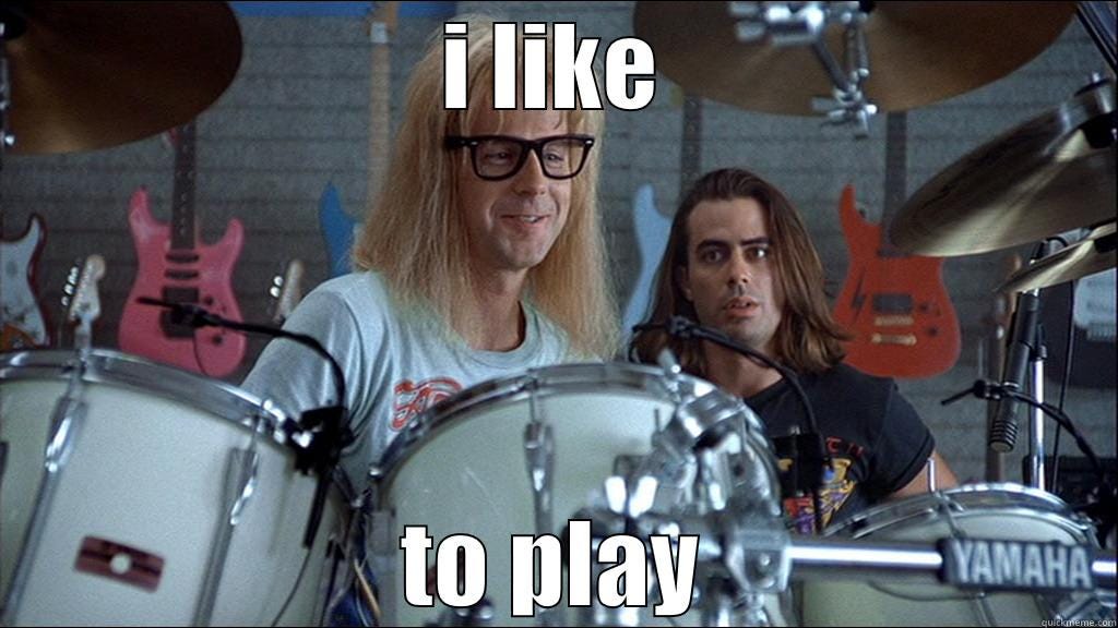 garth likes to play - quickmeme