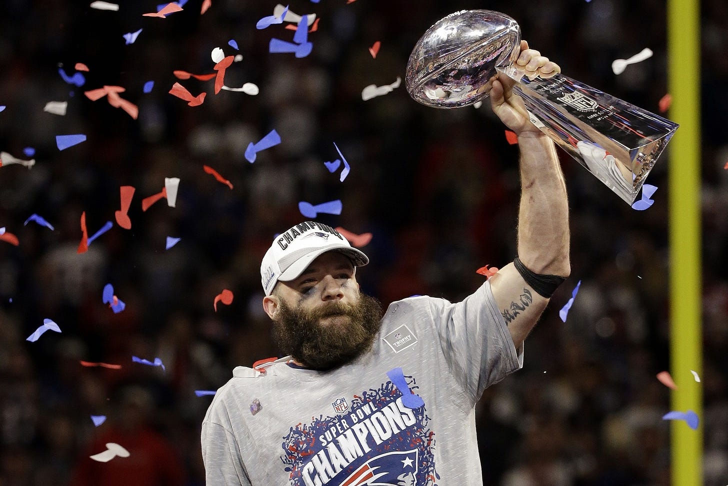 Julian Edelman - A Hell Of A Story - by Brett Goldfarb