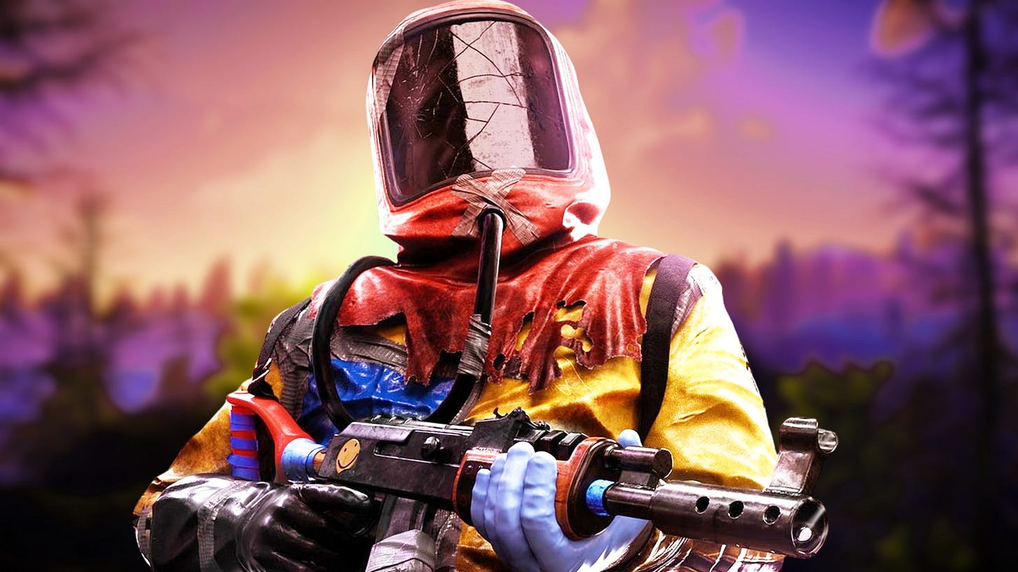 The swatting occured over Rust.