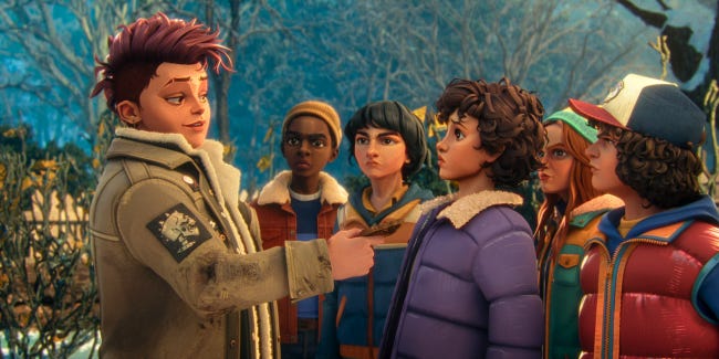 Stranger Things Tales from 85' Review: Animated Spinoff Ain't It