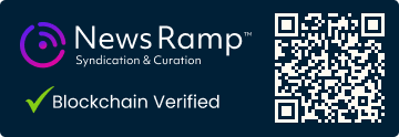 Blockchain Registration, Verification & Enhancement provided by NewsRamp™