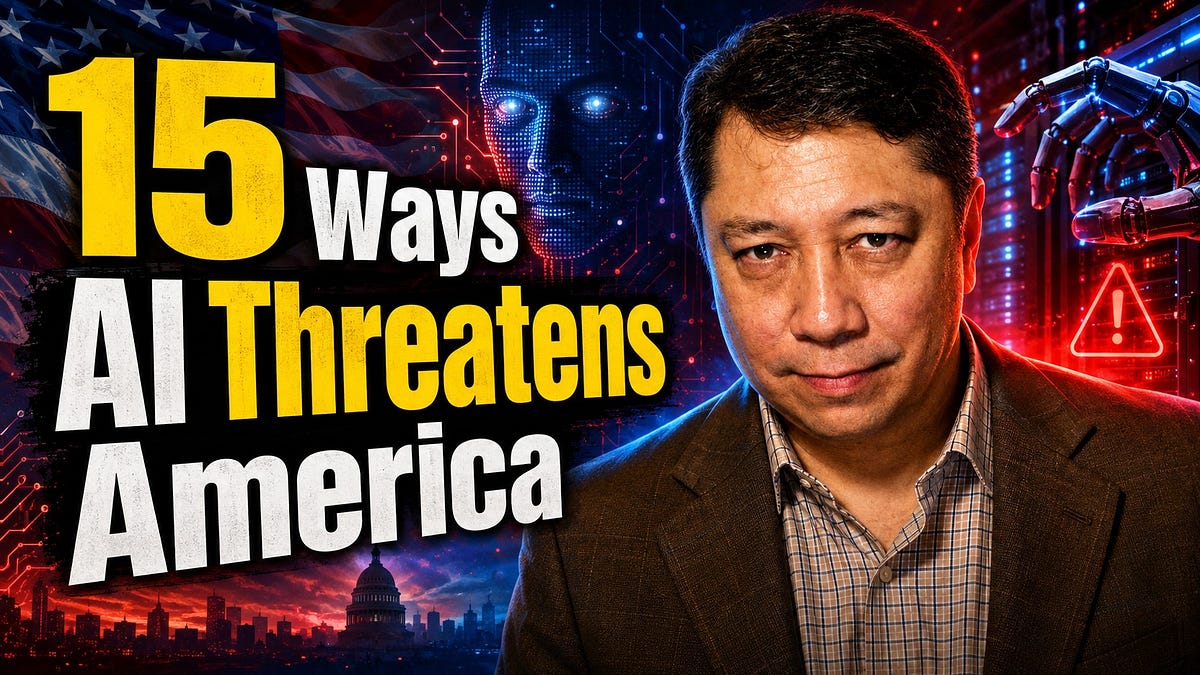 Fifteen Ways AI Threatens America, and the Vast Majority Have Only Heard of Five