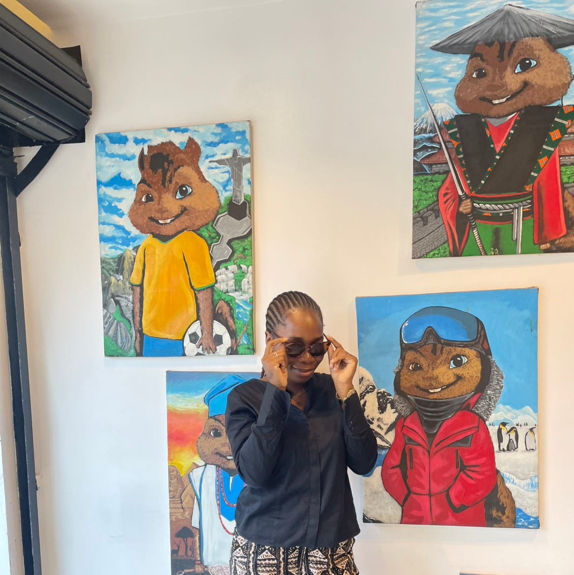 A GIRL WHO IS TRYING