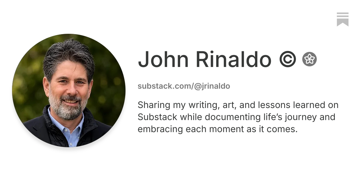 John Rinaldo ©️ | Substack