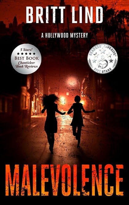 Book Cover "Malevolence" by Britt Lind Book Cover "Malevolence" by Britt Lind