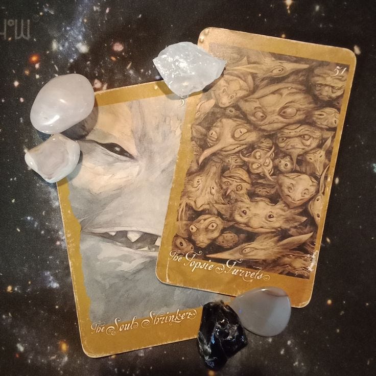 A Message From the Universe ~ Words Are Spells, Faeries Oracle Cards